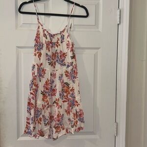Z Supply floral mini dress size XS